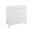 Gautier office Sunday - Low cupboard - 2 Puertas - madera aglomerada - blanco
