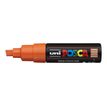 POSCA PC-8K - Marcador - naranja - tinta pigmentada al agua - 8 mm - amplio