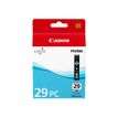 4960999682044-Canon PGI-29 - cyan photo - cartouche d'encre originale-Avant-1