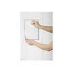 4005546978482-Durable Duraframe Poster Sun - Cadre d'affichage vitrostatique - A3 - argent-Avant-3
