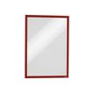 DURABLE DURAFRAME MAGNETIC - Soporte de documentos - para A3 - magnético - rojo (paquete de 5)