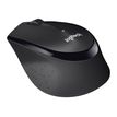 Logitech M330 SILENT PLUS - Ratón - 3 botones - inalámbrico - 2.4 GHz - receptor inalámbrico USB - negro