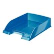 4002432394463-Leitz WOW - Corbeille à courrier bleu-Angle droit-0