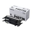 Samsung CLT-P4072B - Paquete de 2 - negro - original - cartucho de tóner (SU381A) - para Samsung CLP-325, CLX-3180, CLX-3185, CLX-3186