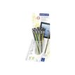 4007817185940-STAEDTLER Noris stylus - 24 Crayons - HB - 4 mm-Angle droit-0