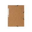 Exacompta Nature Future - Carpeta de 3 solapas - para A4 - capacidad: 250 hojas - mottled havana