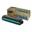 Samsung CLT-C506S - Cián - original - cartucho de tóner (SU047A) - para Samsung CLP-680DW, CLP-680ND, CLX-6260FD, CLX-6260FR, CLX-6260FW, CLX-6260ND