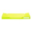 Exacompta Classic COMBO 2 A4+ - Bandeja carta - glossy transparent lemon green