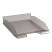9002493016330-Exacompta COMBO - Corbeille à courrier gris translucide-Angle gauche-1