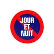 8711234127860-Pickup - Plaque de signalisation ronde - 180 mm (diamêtre) - stationnement interdit à tout momen-Avant-0