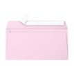 Pollen - Sobre - International DL (110 x 220 mm) - cartera - abertura lateral - autoadhesivo - imprimible - rosa caramelo - paquete de 20