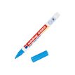 edding 4085 - Marcador - no permanente - para cristal, espejo, pizarra - azul claro - opaco - tinta líquida al agua - 1-2 mm