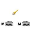 MCL Samar - Cable de red - RJ-45 (M) a RJ-45 (M) - 2 m - blindado - CAT 5e - amarillo