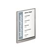 4005546405568-Durable Click Sign - Plaque de porte - A4 portrait-Angle gauche-1
