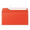 Pollen - Sobre - International DL (110 x 220 mm) - cartera - abertura lateral - autoadhesivo - Coral - paquete de 20