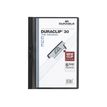 4005546203690-Durable Duraclip 30 - 5 Chemises à clip - A4 - noir-Avant-0
