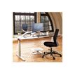 0043859739141-Fellowes Hana - Repose-pieds réglable en hauteur - facilement ajustable - blanc-Angle gauche-3