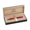 3501179314747-Parker Sonnet - Stylo plume rouge laqué - pointe moyenne-Angle gauche-4