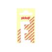PICKUP LETTERING MONO Nobel - Etiqueta autoadhesiva - preimpreso: E - blanco mate