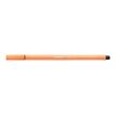 STABILO Pen 68 - Rotulador de punta de fibra - naranja fluorescente - tinta al agua - 1 mm - medio