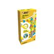3086123448919-BIC Highlighter Flex - Pack de 12 surligneurs - jaune-Angle droit-0