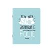 3700572716206-Kiub Typography - Carnet de notes A5 - 60 pages - Grain de folie-Avant-0