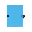Exacompta - Carpeta de una solapa - para A4 - capacidad: 1000 hojas - azul