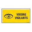 Pickup - Signo - vigilant neighbors - rectangular - 300 x 150 mm - poliestireno