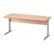 Gautier office JAZZ+ - Mesa - rectangular con lados redondeados - verde haya