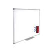 3219913337029-Juvénilia - Tableau blanc laqué 100 x 150 cm - magnétique-Angle gauche-0