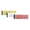 ELVE - Tiques - 100 formularios - 150 x 50 mm - apaisado - numerado (paquete de 10)