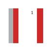 3416790002440-ELVE -  Bloc vendeurs - 100 tickets - 135 x 60 mm - rouge-Gros plan-1