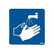 Pickup - Signo - wash hands - 100 x 100 mm - autoadhesivo - vinilo