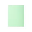 3130633320040-Exacompta Super 210 - 50 Chemises 2 rabats - 210 gr - vert pâle-Avant-0