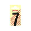 PICKUP LETTERING MONO Nobel - Etiqueta autoadhesiva - preimpreso: 7 - negro mate