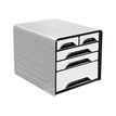Gloss by CEP - Armario de cajones - 5 cajones - para 240 x 320 mm - blanco