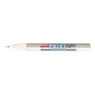 Uni PAINT PX-203 - Rotulador - permanente - plata - 0.8 mm - extrafino