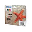 Epson 603 Multipack - Paquete de 4 - negro, amarillo, cián, magenta - original - blíster con alarmas de RF/acústica - cartucho de tinta - para Expression Home XP-2150, 2155, 3150, 3155, 4150, 4155; WorkForce WF-2820, 2840, 2845, 2870