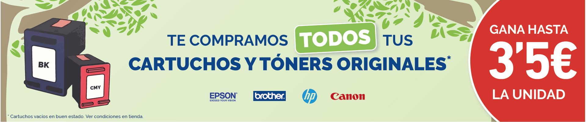Reecompra cartuchos