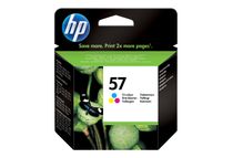 HP 57 - Color (cian, magenta, amarillo) - original - cartucho de tinta - para Deskjet 450, 55XX; Officejet 6110; Photosmart 7150, 7350, 7550; psc 21XX, 2210