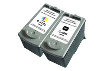 UPrint C-40/41 - Paquete de 2 - negro, color (cian, magenta, amarillo) - compatible - refabricado - cartucho de tinta (alternativa para: Canon CL-41, Canon PG-40) - para Canon FAX JX210; PIXMA iP1900, iP2600, MP140, MP190, MP210, MP220, MP470, MX300, MX3