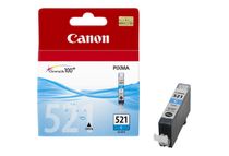 Canon CLI-521C - 9 ml - cián - original - depósito de tinta - para PIXMA iP3600, iP4700, MP540, MP550, MP560, MP620, MP630, MP640, MP980, MP990, MX860, MX870