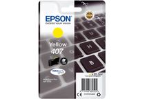 Epson 407 - 20.3 ml - Tamaño L - amarillo - original - cartucho de tinta - para WorkForce Pro WF-4745, WF-4745DTWF