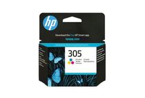 HP 305 - 4.48 ml - color (cian, magenta, amarillo) - original - cartucho de tinta - para Deskjet 23XX, 27XX, 28XX, 41XX, 42XX; DeskJet Plus 41XX; ENVY 60XX, 64XX; ENVY Pro 64XX
