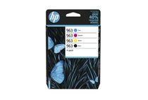 HP 963 - Paquete de 4 - negro, amarillo, cián, magenta - original - cartucho de tinta - para Officejet Pro 9010, 9012, 9014, 9015, 9016, 9019, 9020, 9022, 9025