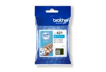 Brother LC421C - Cián - original - cartucho de tinta - para Brother DCP-J1140DW, DCP-J1800DW, MFC-J1010DW, MFC-J1012DW