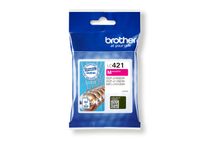 Brother LC421M - Magenta - original - cartucho de tinta - para Brother DCP-J1140DW, DCP-J1800DW, MFC-J1010DW, MFC-J1012DW