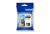 Brother LC421XLBK - Alto rendimiento - negro - original - cartucho de tinta - para Brother DCP-J1140DW, DCP-J1800DW, MFC-J1010DW, MFC-J1012DW