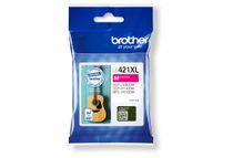 Brother LC421XLY - Alto rendimiento - amarillo - original - cartucho de tinta - para Brother DCP-J1140DW, DCP-J1800DW, MFC-J1010DW, MFC-J1012DW