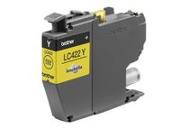 Brother LC422Y - Amarillo - original - cartucho de tinta - para Brother MFC-J5340DW, MFC-J5340DWE, MFC-J5345DW, MFC-J5740DW, MFC-J6540DW, MFC-J6940DW